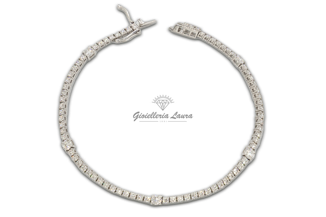 Bracciale Tennis con Diamanti Crivelli